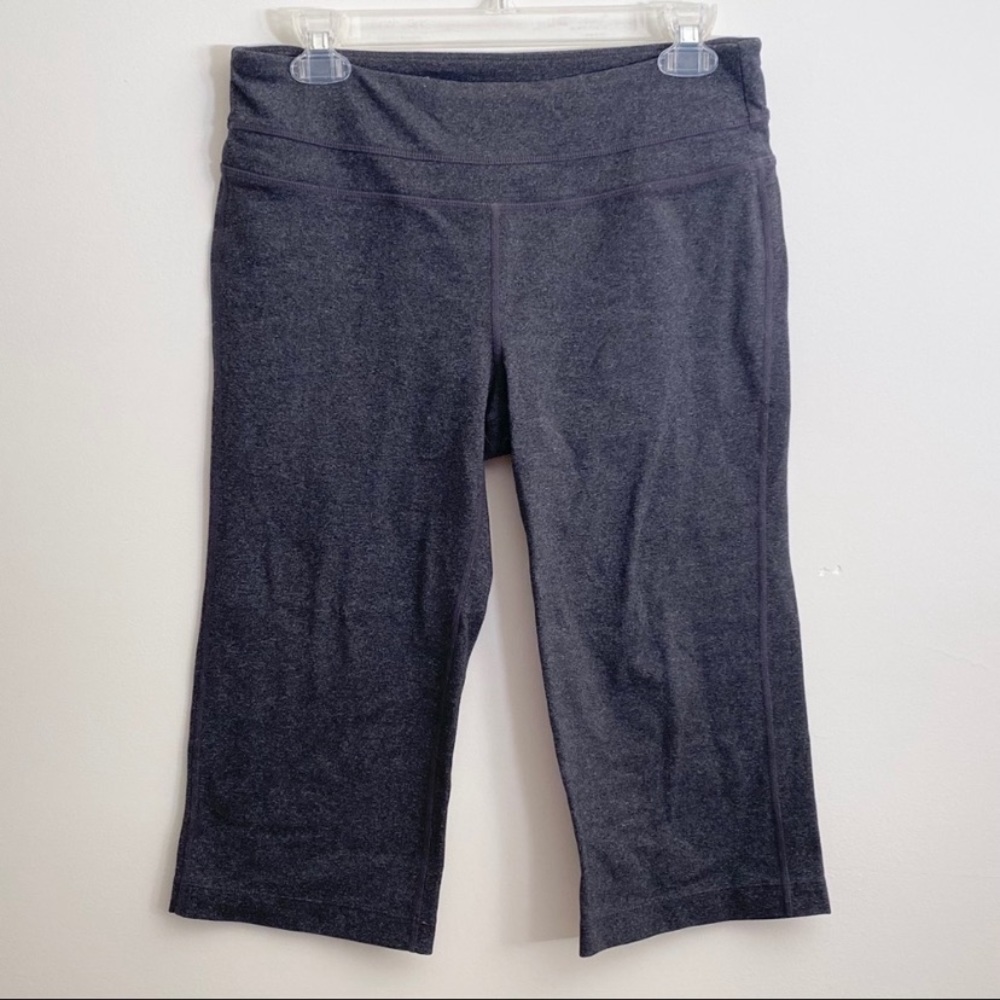 Prana Gray Cropped Yoga Pants